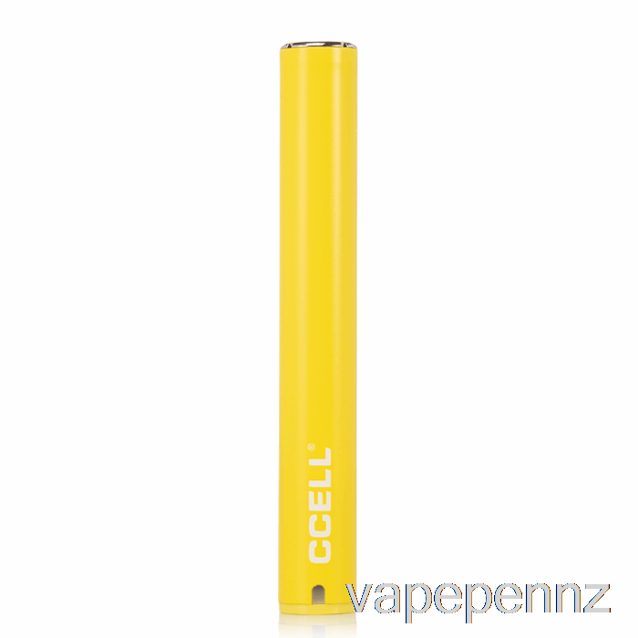 Ccell M3 Plus Vaporizer Battery Matte Yellow VAPE NZ